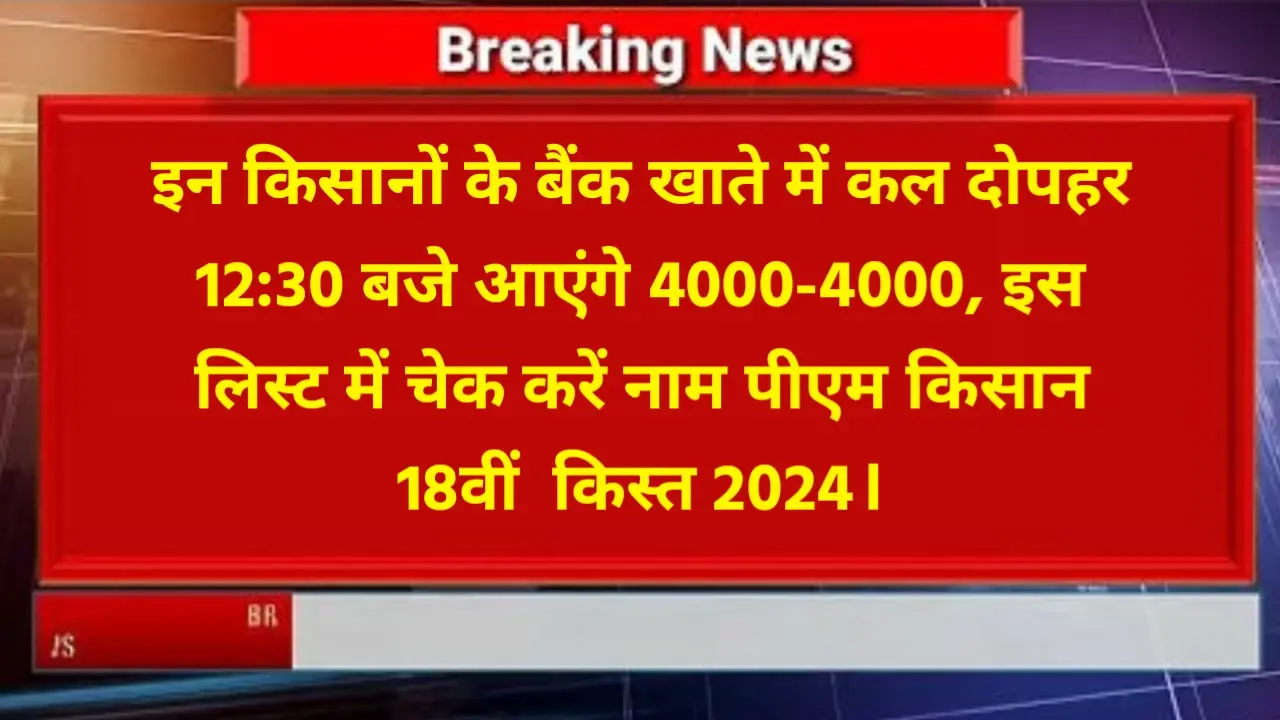 PM Kisan 18 Installment 2024